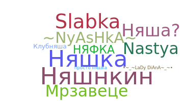 उपनाम - Nyashka