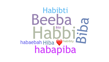 उपनाम - Habiba