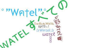 उपनाम - watel