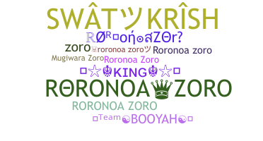 उपनाम - roronoazoro
