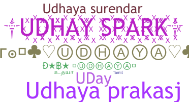 उपनाम - Udhaya