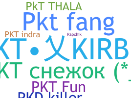 उपनाम - PKT