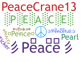 उपनाम - Peace