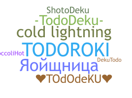 उपनाम - Tododeku