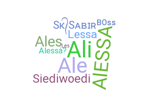 उपनाम - Alessa