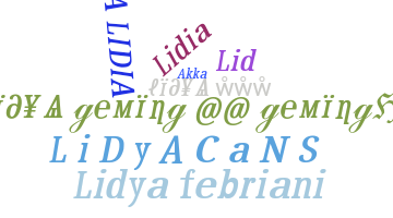 उपनाम - Lidya