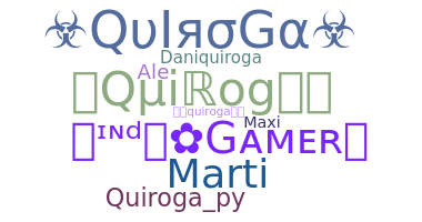 उपनाम - Quiroga