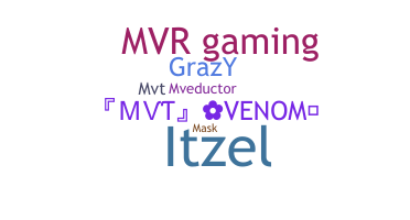 उपनाम - MVT