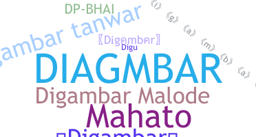 उपनाम - Digambar