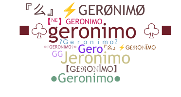 उपनाम - Geronimo