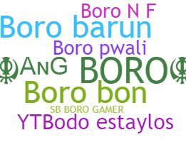 उपनाम - Boro