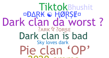 उपनाम - Darkhorse