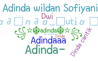 उपनाम - Adinda