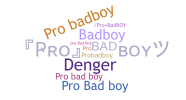 उपनाम - ProBadboy