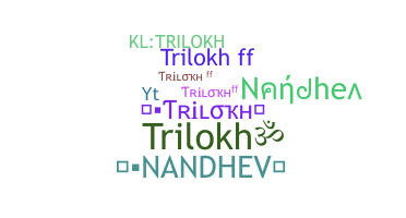 उपनाम - Trilokh
