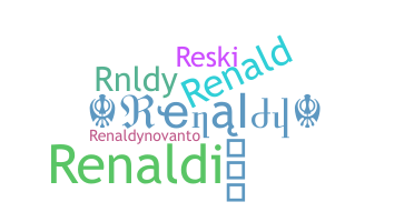 उपनाम - Renaldy