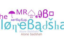 उपनाम - Alonebadshah