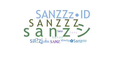 उपनाम - sanz