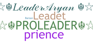 उपनाम - LeaderAryan