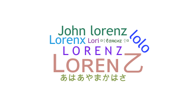 उपनाम - Lorenz