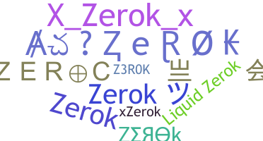 उपनाम - zeroK