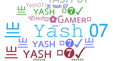 उपनाम - Yash07