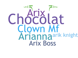 उपनाम - ArIx