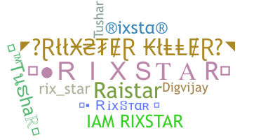उपनाम - Rixstar