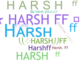 उपनाम - HarshFF