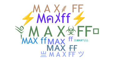 उपनाम - maxff