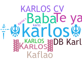 उपनाम - Karlos