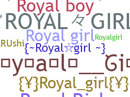 उपनाम - RoyalGirl