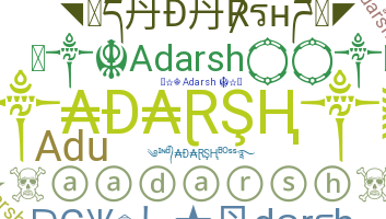 उपनाम - Adarsh