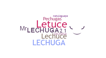 उपनाम - Lechuga