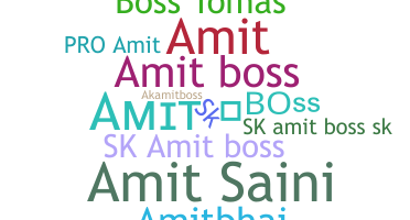 उपनाम - Amitboss