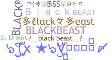 उपनाम - Blackbeast