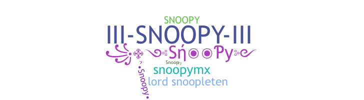 उपनाम - Snoopy