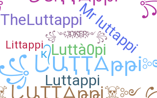 उपनाम - luttappi
