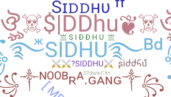 उपनाम - Siddhu