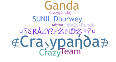 उपनाम - CrazyPanda