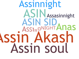 उपनाम - Assin