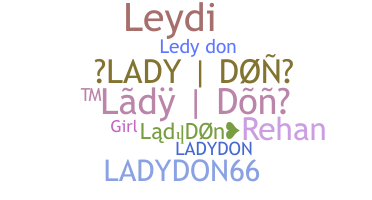 उपनाम - LadyDon