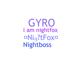 उपनाम - NightFox