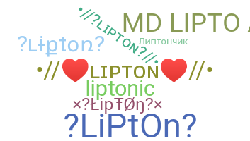 उपनाम - Lipton