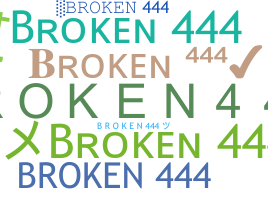 उपनाम - Broken444