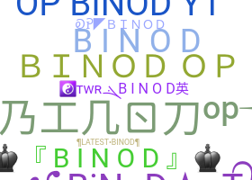 उपनाम - Binod