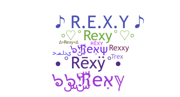 उपनाम - Rexy