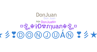 उपनाम - Donjuan