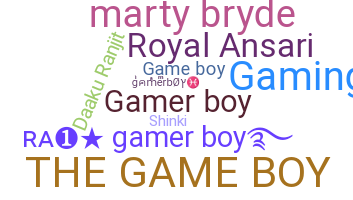 उपनाम - gamerboy