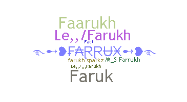 उपनाम - Farrukh